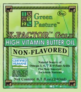 High Vitamin Butter Oil