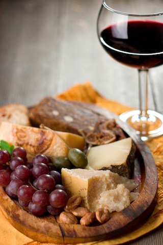 wine-cheese-board