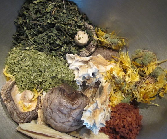 mushroom-herb-broth